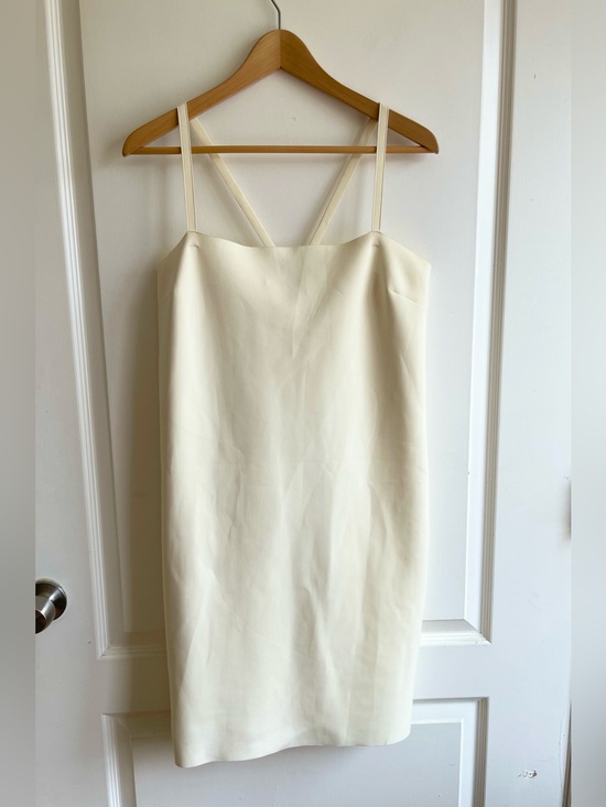 Helmut Lang Dresses & Skirts - Helmut Lang Neoprene Tank Dress Size L Boxy Minimalist READ